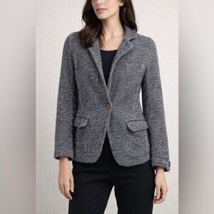 JNBY Thick Cotton Blue Blazer